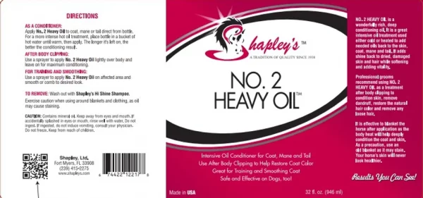 Shapleys NO. 2 HEAVY OIL - Image 2